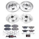 PowerStop Z23 Daily Driver Carbon-Fiber Ceramic Brake Pad and Drilled & Slotted
