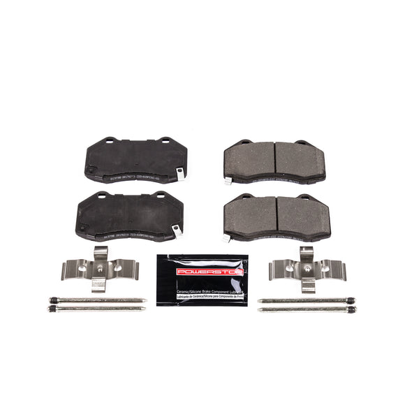 PowerStop Z23 Evolution Sport Carbon-Fiber Brake Pads With Hardware