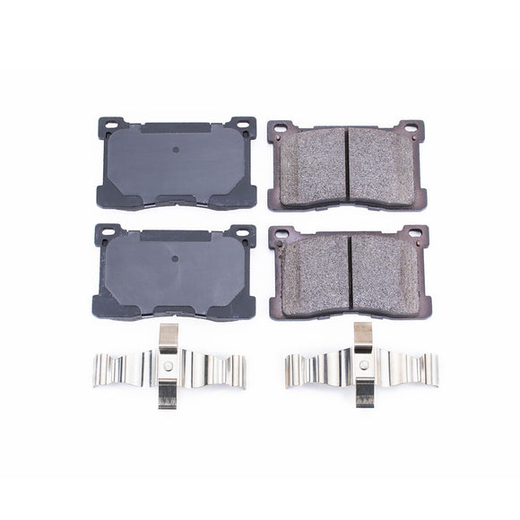 PowerStop Z17 Evolution Ceramic Brake Pads With Hardware