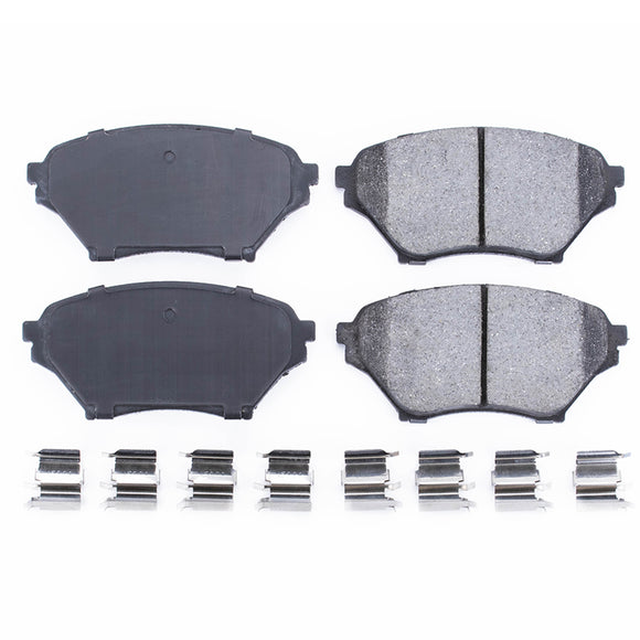 PowerStop Z17 Evolution Ceramic Brake Pads With Hardware