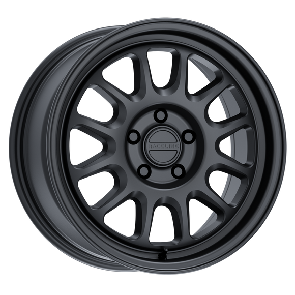 17x8 Raceline 958B Rogue Satin Black 5x110 ET30 CB72.62 Wheel