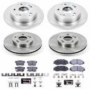 PowerStop Track Day Spec High-Performance Brake Pad and Rotor Kit