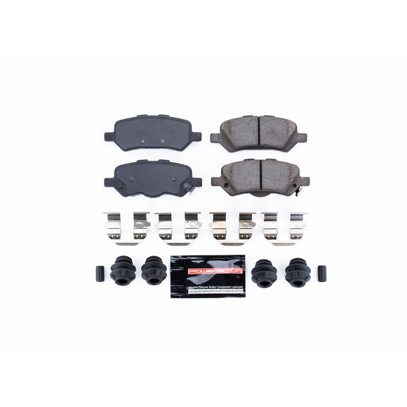 PowerStop Z23 Evolution Sport Carbon-Fiber Brake Pads With Hardware