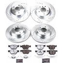 PowerStop Z26 Street Performance Ceramic Brake Pad and Drilled & Slotted Rotor K