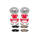 PowerStop Z23 Daily Driver Carbon-Fiber Ceramic Pads Drilled & Slotted Rotor & C