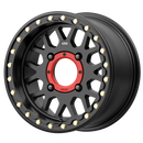 14X10 KMC ATV KS235 Grenade Beadlock Satin Black 4X156 ET0 wheel/rim