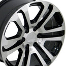 20" Replica Wheel CV99 Fits GMC Sierra Rim 20x9 Machined Wheel