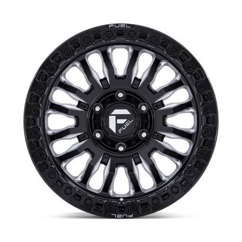 18x9 Fuel Off-Road FC857 Rincon Black 8x165.1 ET1 CB125.1 Wheel Rim