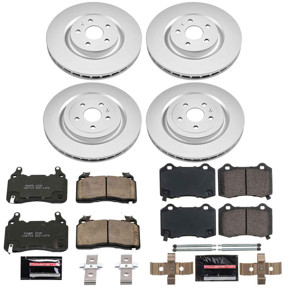 Z23 Daily Driver Premium Carbon-Fiber Ceramic Brake Pad and Fully Coated Rotor K