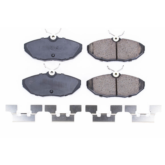 PowerStop Z17 Evolution Ceramic Brake Pads With Hardware