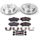 PowerStop Z23 Daily Driver Carbon-Fiber Ceramic Brake Pad and Drilled & Slotted