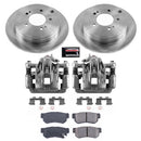 PowerStop OE Stock Replacement Low-Dust Ceramic Brake Pad, Rotor and Caliper Kit