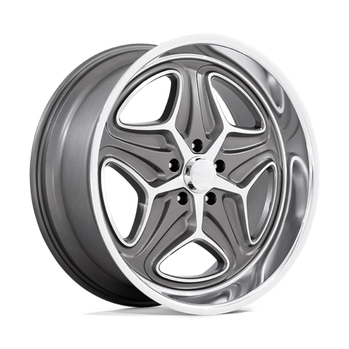 22X10.5 Foose 1PC F172 Merlot Gray 5X120.65 5X4.75 ET6 Wheel Rim