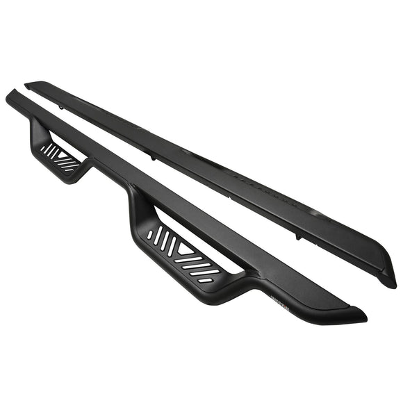 Westin Outlaw Drop Nerf Step Bars Powder Coated Textured Black Steel 20-14085