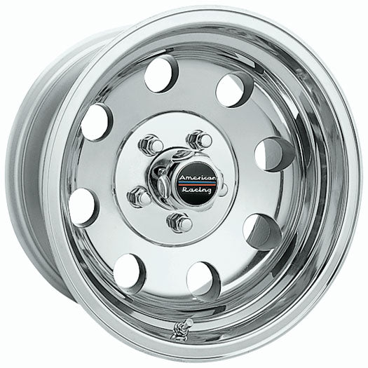 16x10 American Racing Baja Polished Wheel/Rim 6X139.7 16-10 6-139.7 ET-25