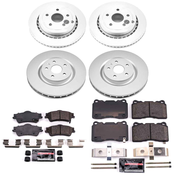 Z23 Daily Driver Premium Carbon-Fiber Ceramic Brake Pad and Fully Coated Rotor K