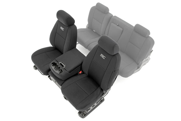 Rough Country Seat Covers Front 40/40/20 Chevy GMC 1500 2500HD 07-13