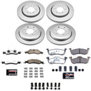 Z36 Truck & Tow Premium Carbon-Fiber Ceramic Brake Pad and Fully Coated Rotor Ki