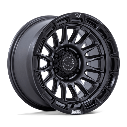 17x8.5 Black Rhino BR025 Rival Matte Gunmetal Matte Black Lip 6x139.7 ET10 Wheel