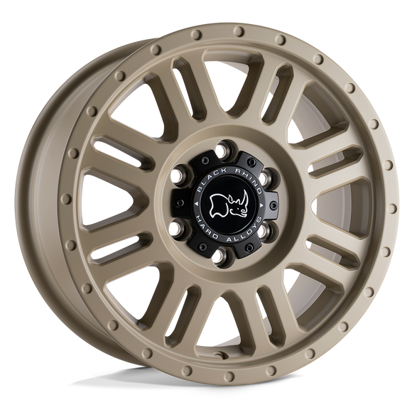 17x8 Black Rhino Yellowstone Desert Sand 6x130 ET38.00 CB84.10 Wheel/Rim