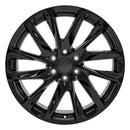 22" Replica CA90 fits Cadillac Escalade 22x9 Gloss Black