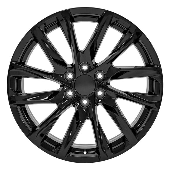 22" Replica CA90 fits Cadillac Escalade 22x9 Gloss Black