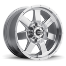 17x9 Mamba M14 Wheel/Rim 6x139.7 17x9 6-139.7 17-9 Silver ET-12-2