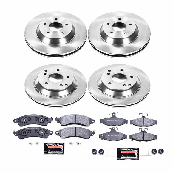 PowerStop Track Day High-Performance Brake Pad and Rotor Kit