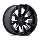 20x9 Fuel Off-Road FC895 Tantrum Gloss Black Milled 8x170 ET1 CB125.1 Wheel Rim