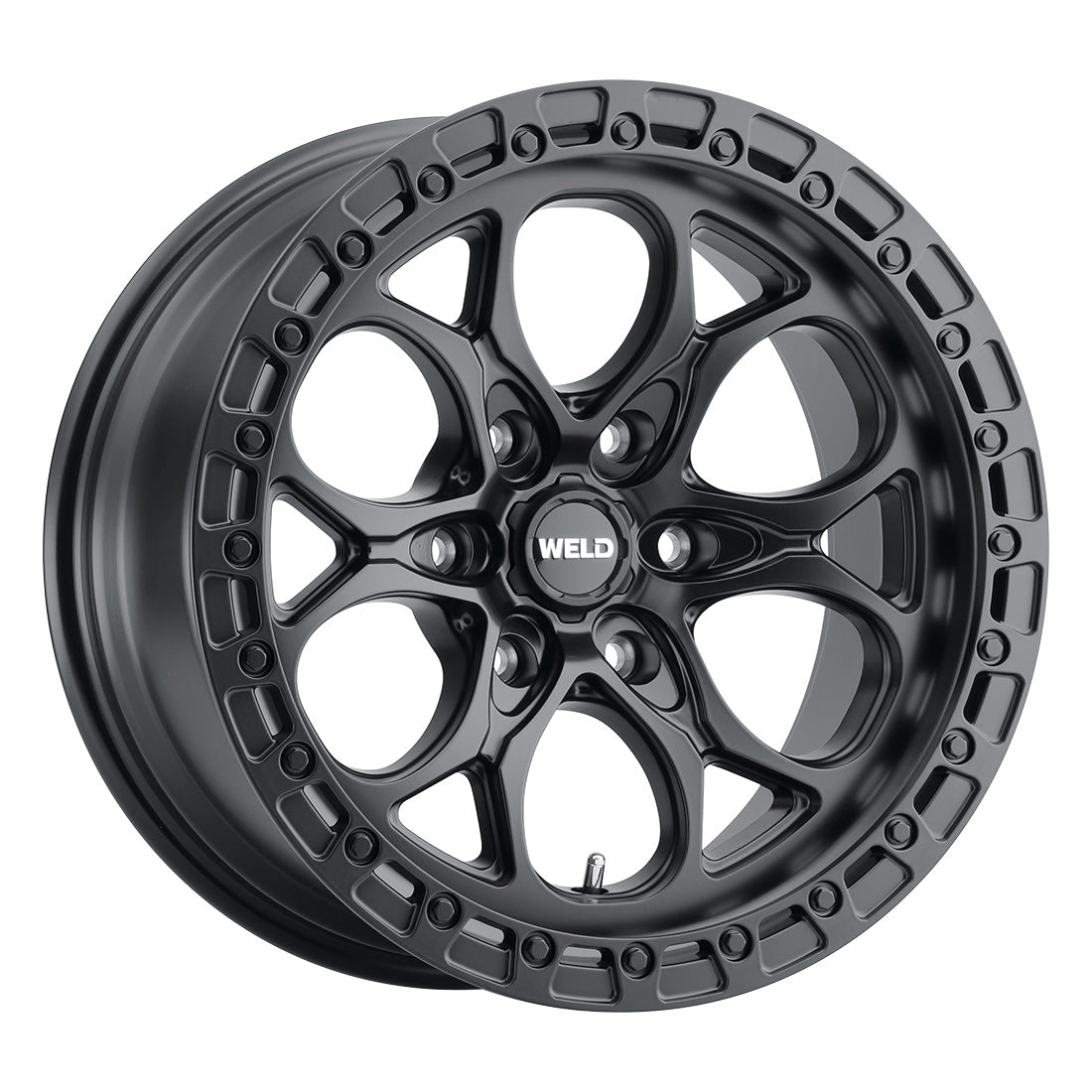 20x9 WELD Off-Road Ledge Six Satin Black / Satin Black 6x135 ET0 Wheel Rim