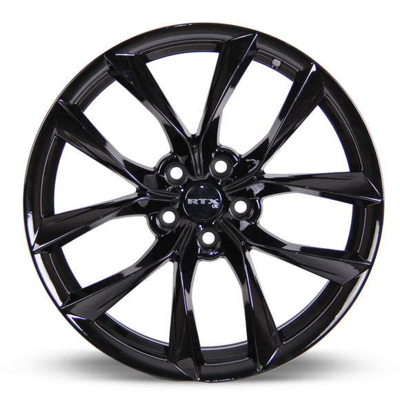 20x8.5 RTX Spider Gloss Black 5x120 ET35 wheel/rim