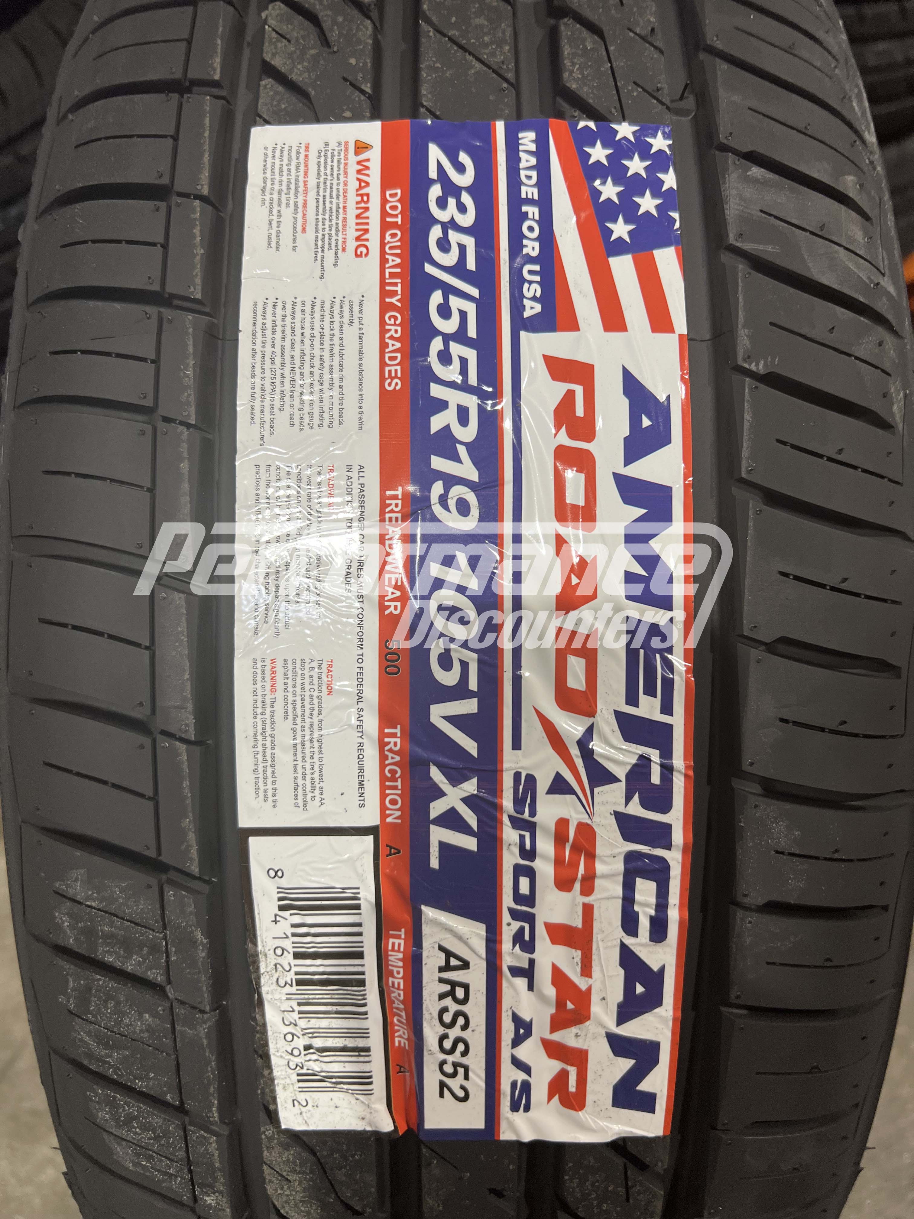 American Roadstar Sport AS Tire(s) 235/55R19 105V SL BSW 235 55 19 2355519