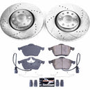 PowerStop Z23 Daily Driver Carbon-Fiber Ceramic Brake Pad and Drilled & Slotted