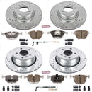 PowerStop Z26 Street Performance Ceramic Brake Pad and Drilled & Slotted Rotor K