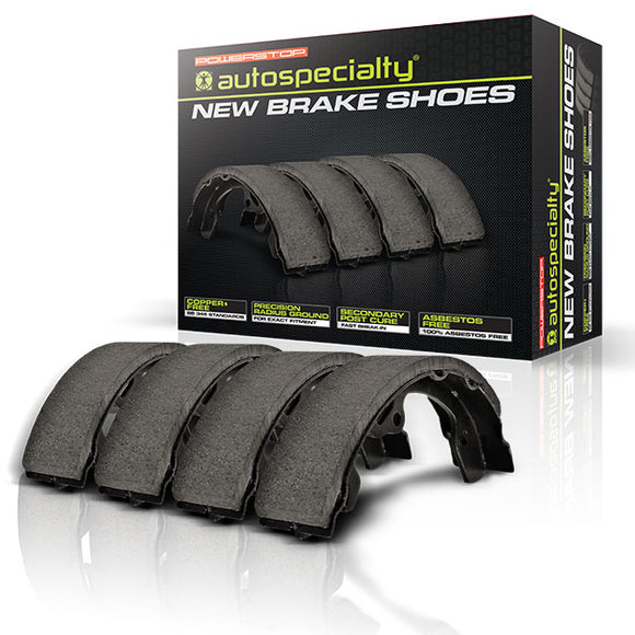 Rear PowerStop Drum Brake Shoe For Smart Fortwo