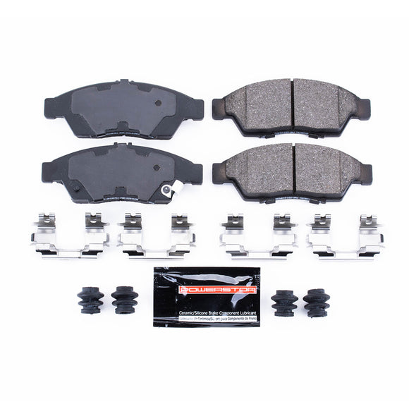 PowerStop Z23 Evolution Sport Carbon-Fiber Brake Pads With Hardware