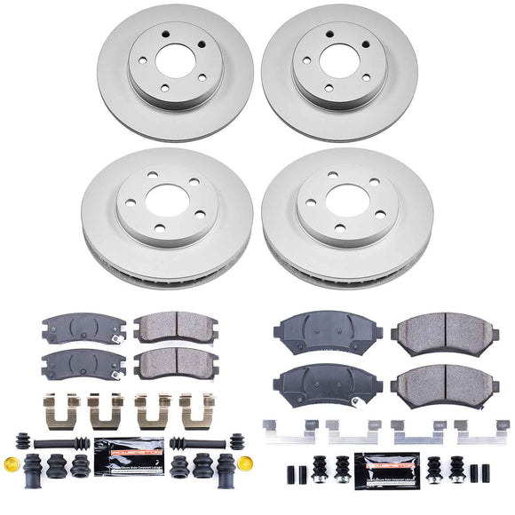 Z23 Daily Driver Premium Carbon-Fiber Ceramic Brake Pad and Fully Coated Rotor K