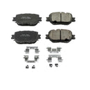 PowerStop Z17 Evolution Ceramic Brake Pads With Hardware