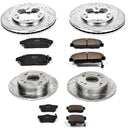 PowerStop Z23 Daily Driver Carbon-Fiber Ceramic Brake Pad and Drilled & Slotted