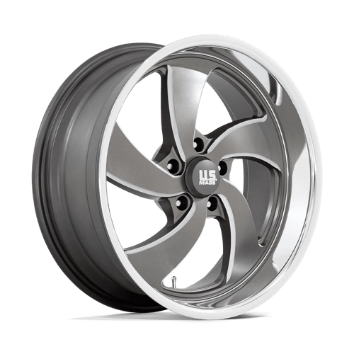20X8 US Mag 1PC U133 Desperado Gray 5X120.65 5X4.75 ET1 Wheel Rim