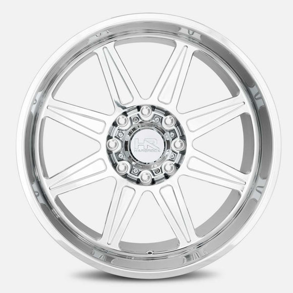 22x12 Hardrock H906 Polished 6x139.7 ET-51 wheel/rim