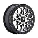 15X6 Msa Offroad Wheels M48 Portal Beadlock Black 4X110 ET38 Wheel Rim