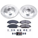 PowerStop Z23 Daily Driver Carbon-Fiber Ceramic Brake Pad and Drilled & Slotted