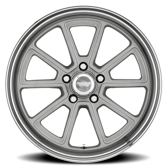 20X10 American Racing VN510 DRAFT VINTAGE SLV DIA LP 5X127 ET6 wheel/rim