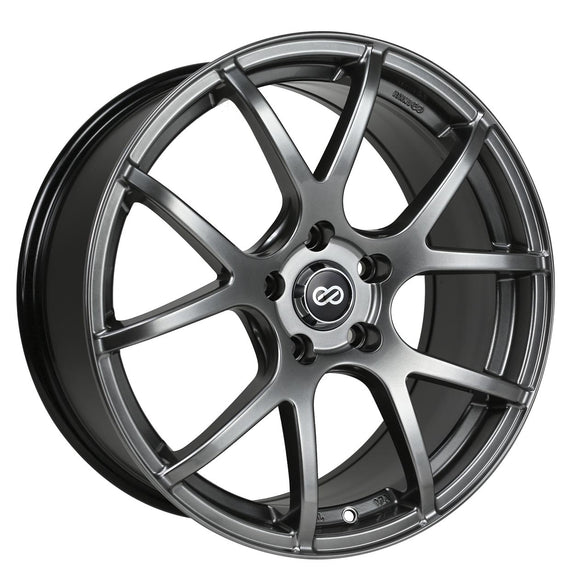 18x8 Enkei M52 Hyper Black Wheel/Rim 5x120 5-120 18-8 ET42