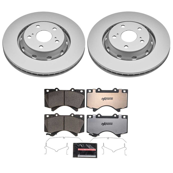 Z36 Truck & Tow Premium Carbon-Fiber Ceramic Brake Pad and Fully Coated Rotor Ki