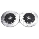PowerStop Evolution Drilled Slotted Rotors Pair Front For Dodge Challenger