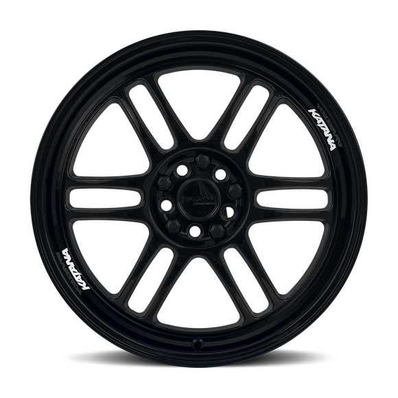 Katana KR02 Matte Black 5x100/114.3 ET40 CB73.1Wheel Rim