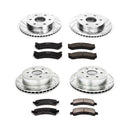 PowerStop Z23 Daily Driver Carbon-Fiber Ceramic Brake Pad and Drilled & Slotted