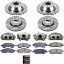 PowerStop OE Stock Replacement Low-Dust Ceramic Brake Pad, Rotor and Caliper Kit